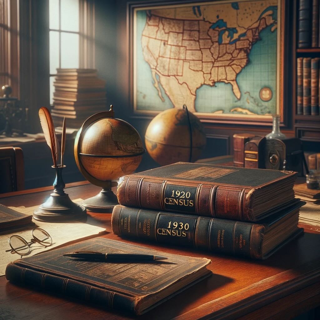 1920-1930 census records