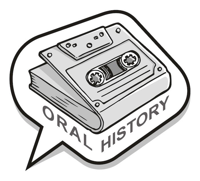 Oral history cassette recorder for oral storytelling